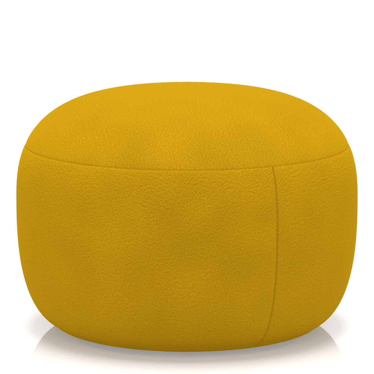 Jodie Bespoke Footstool – Como Fabric Sunburst - Industrious Decor