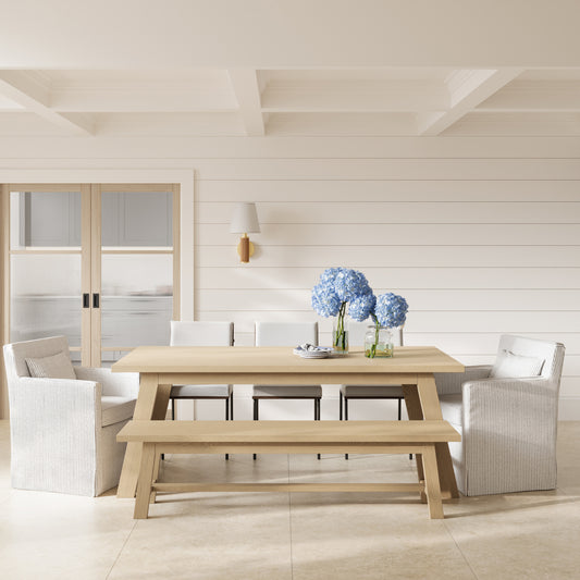 Hudson Dining Chair White — Sold in Pairs - Industrious Decor