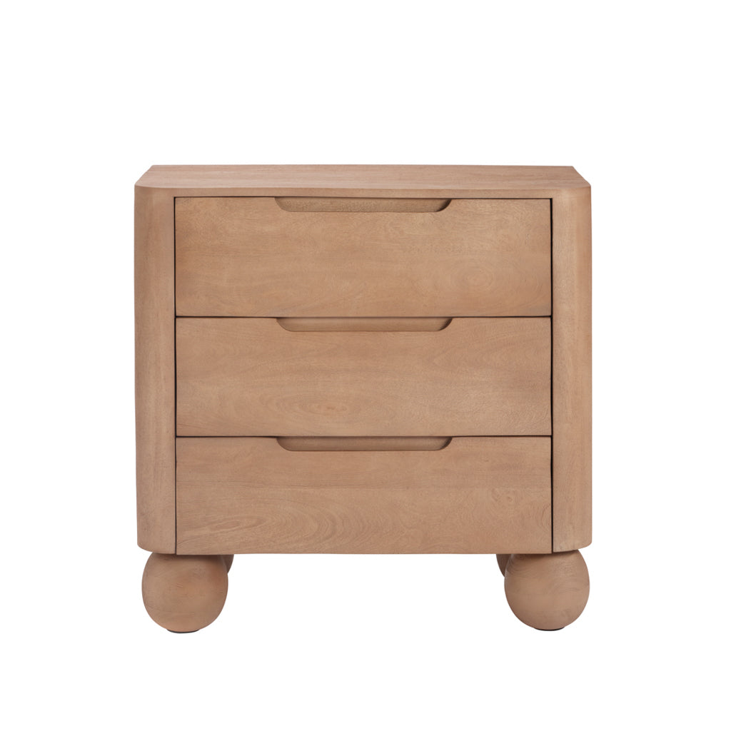 Bali Chest of Drawers Light Stain - Industrious Decor