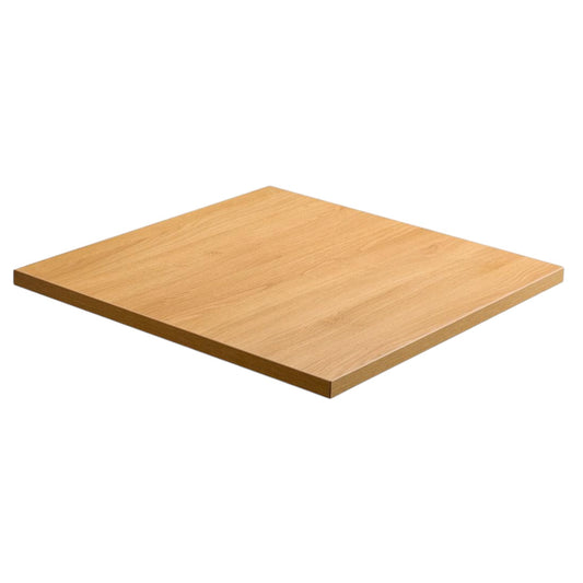 Natural Oak Effect Square Top - Industrious Decor