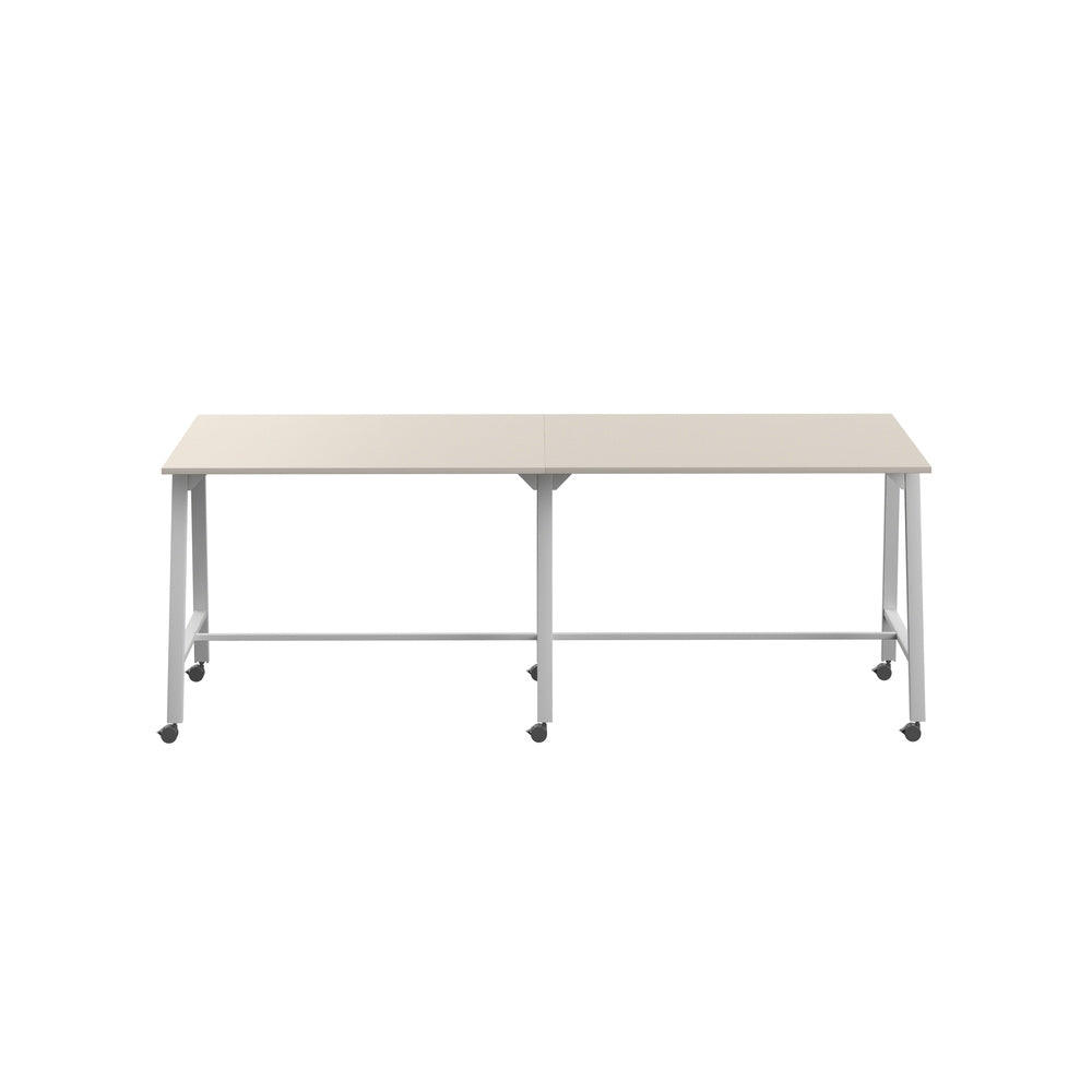 Edren High Mobile Maker Table - Industrious Decor