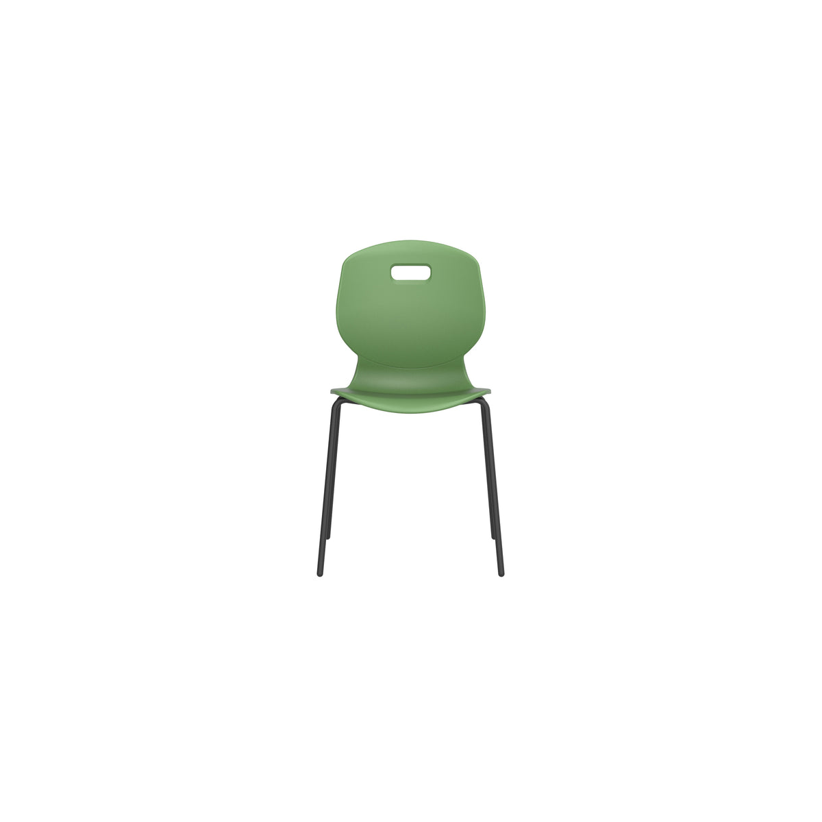 Edren Four-Leg Classroom Chair Size 5 Forest - Industrious Decor