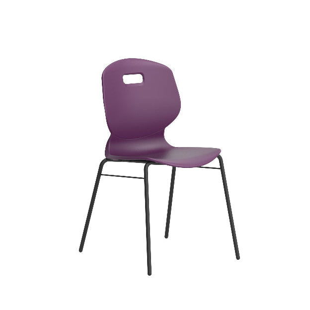 Edren Braced Four-Leg Classroom Chair - Industrious Decor
