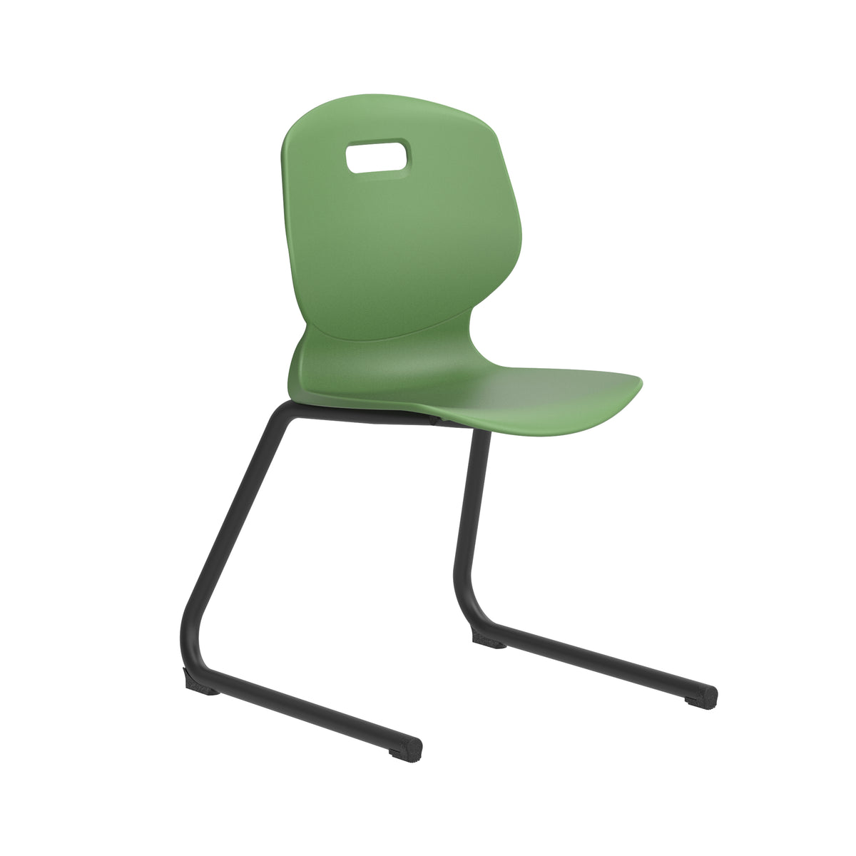 Edren Reverse-Cantilever Classroom Chair Forest - Industrious Decor