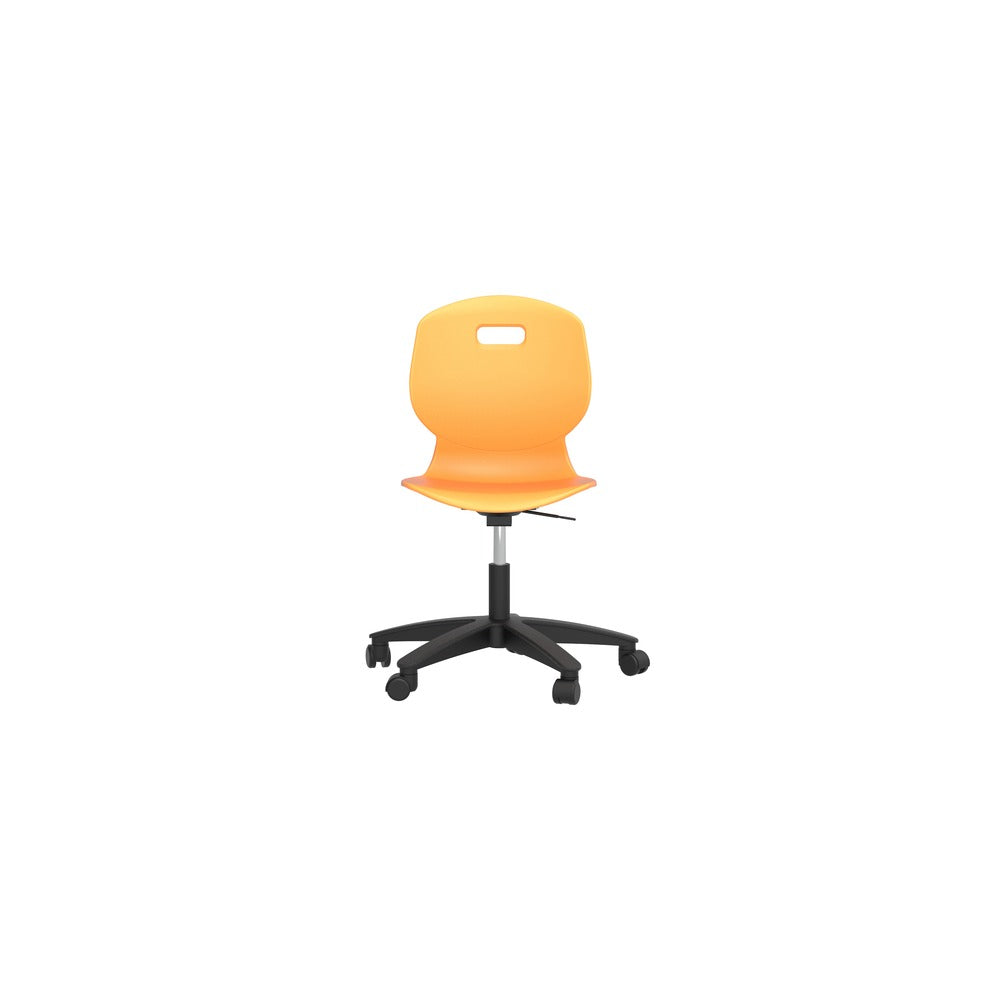 Edren Swivel Classroom Chair Size 6 Marigold - Industrious Decor