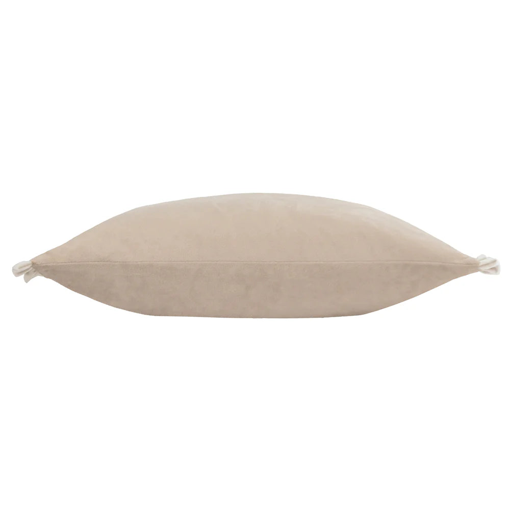 Velvet Ruffle Cushion