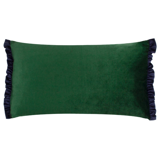 Velvet Ruffle Cushion