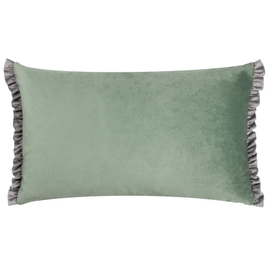 Velvet Ruffle Cushion