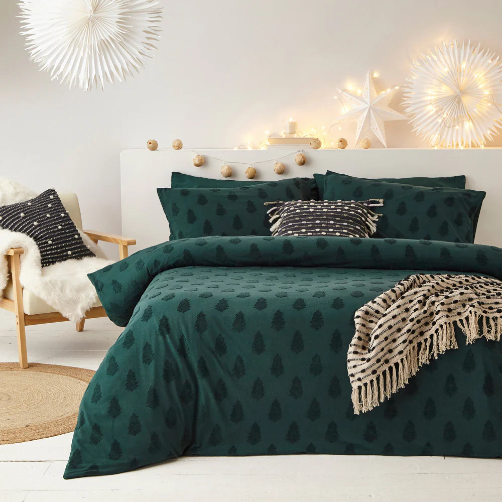 Tufted Tree Festive Duvet Set