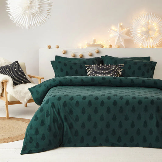 Tufted Tree Festive Duvet Set