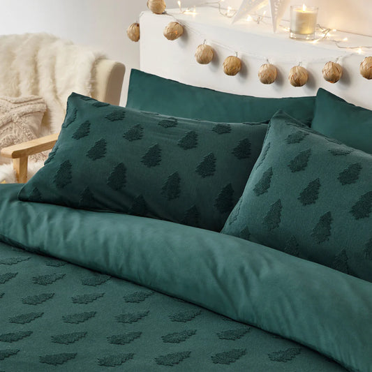 Tufted Tree Festive Duvet Set