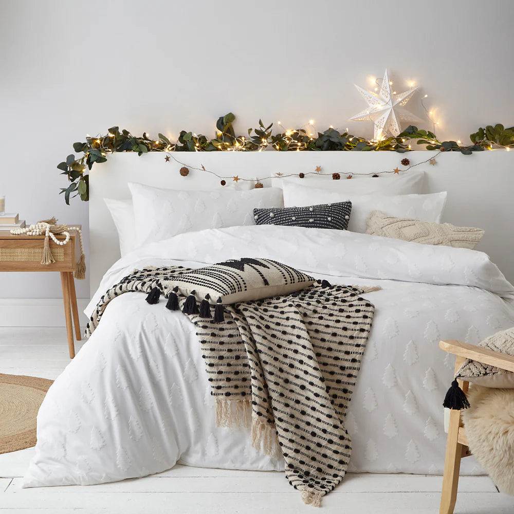 Tufted Tree Festive Duvet Set