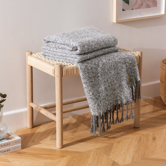 Herringbone Throw