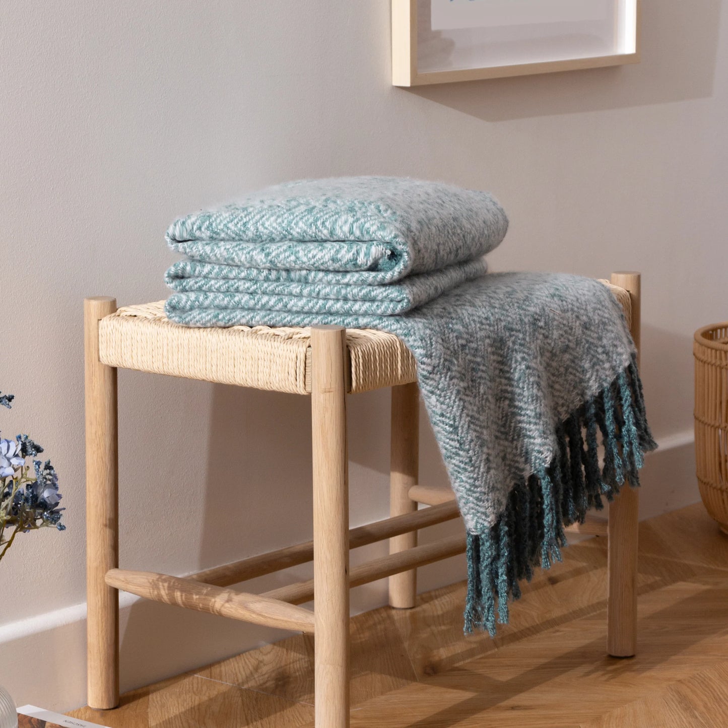 Herringbone Throw