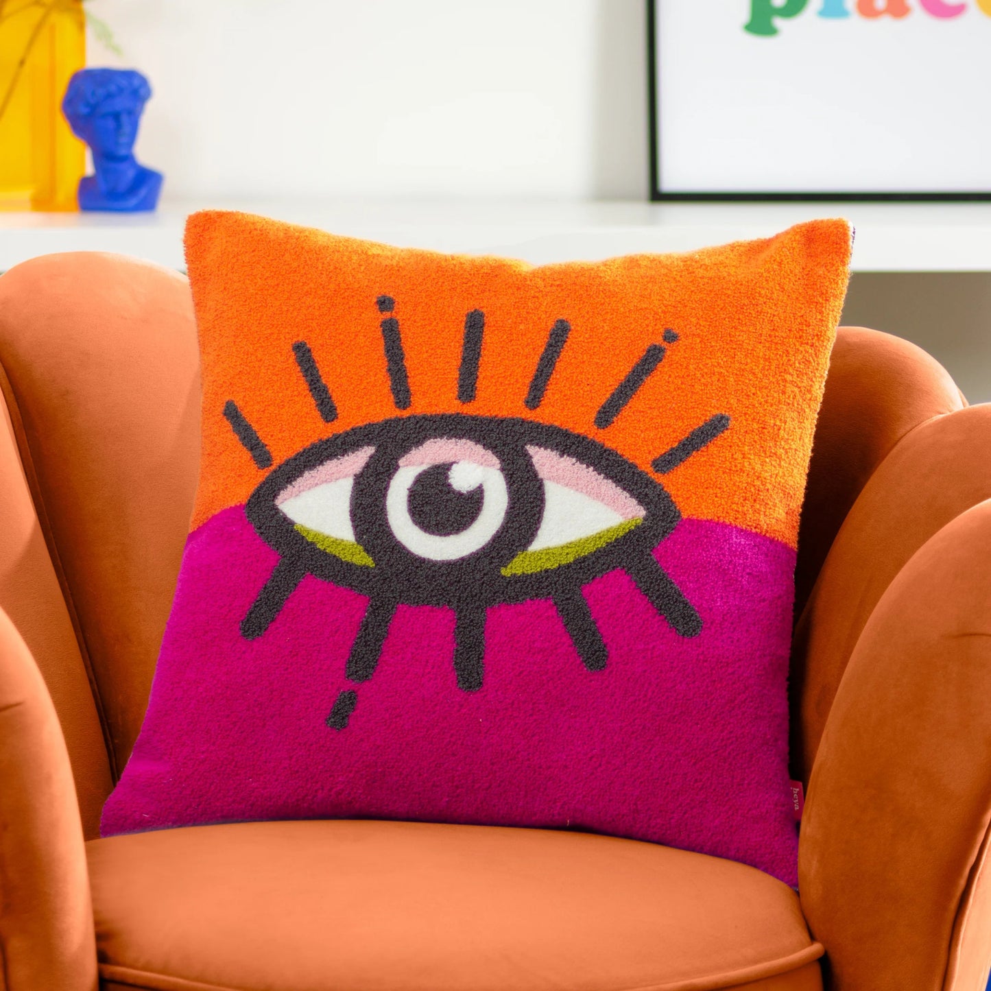 All Eye Cushion - Industrious Decor