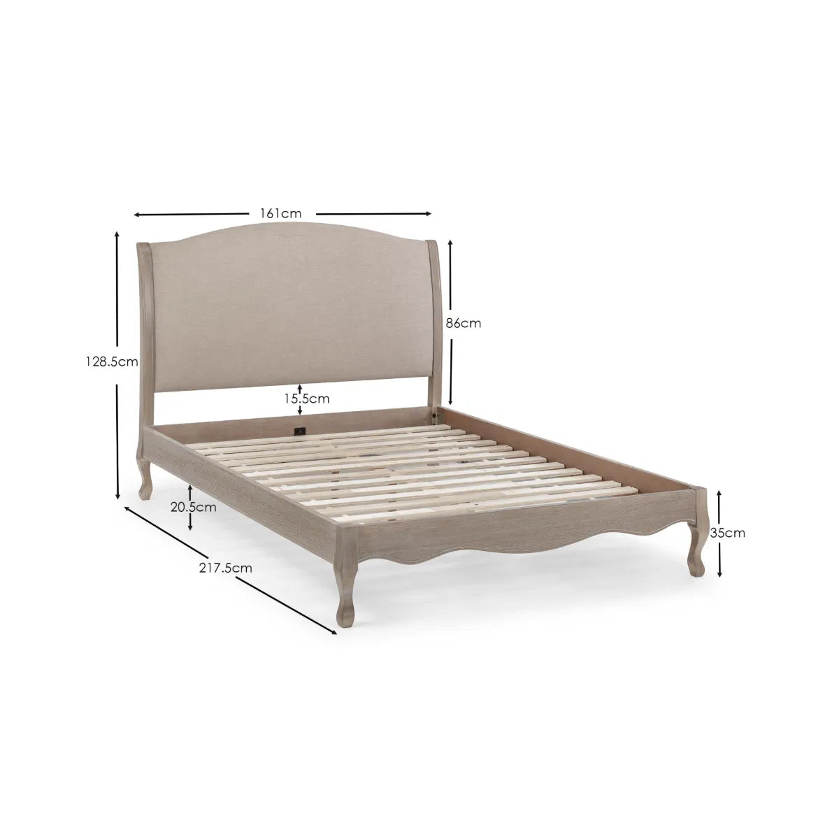 Amelia Bed Frame - Industrious Decor