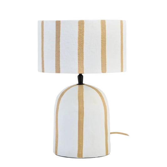 Arc Stone Table Lamp - Industrious Decor