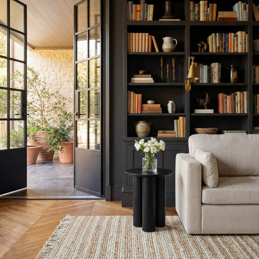 Bloor SIde Table Black - Industrious Decor