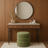Bobble Stool Crib 5 — Berry Velvet - Industrious Decor