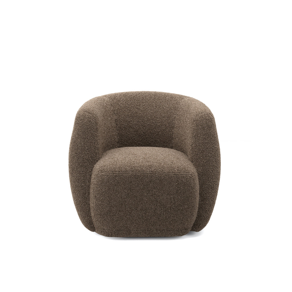 Boo Accent Mocha Boucle - Industrious Decor
