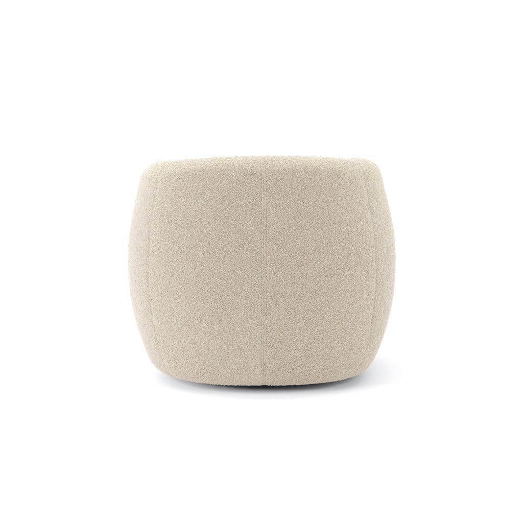 Boo Accent Chair - Natural Boucle - Industrious Decor