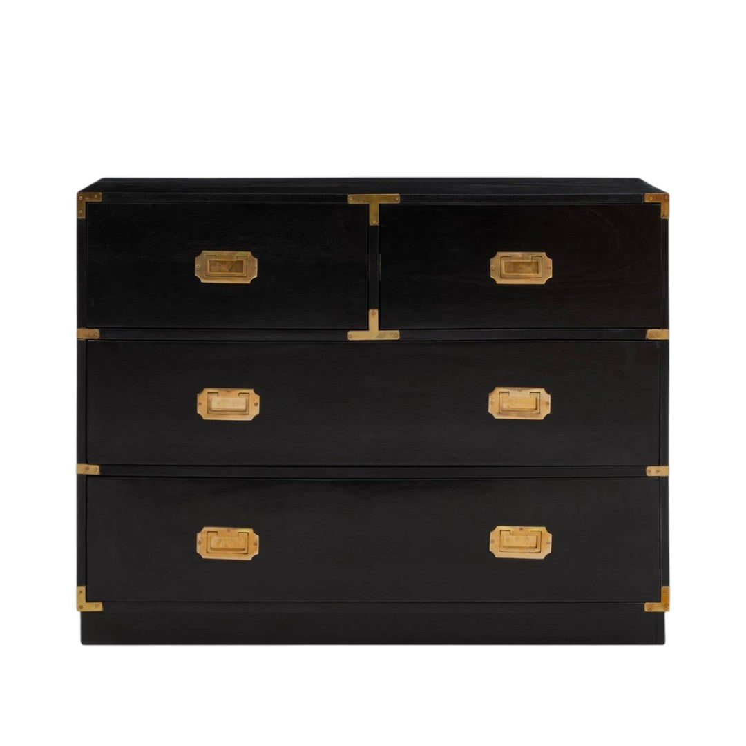 Campaign 4-Drawer Chest - Industrious Decor