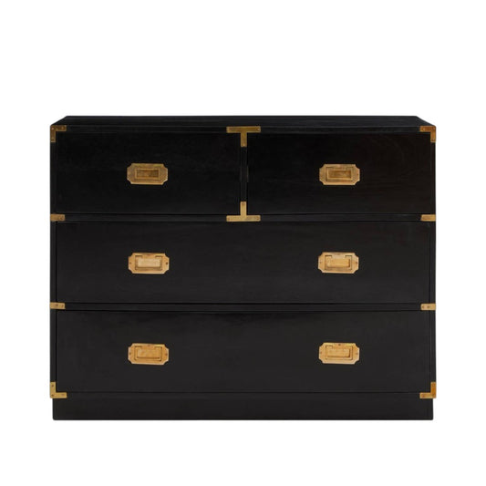 Campaign 4-Drawer Chest - Industrious Decor