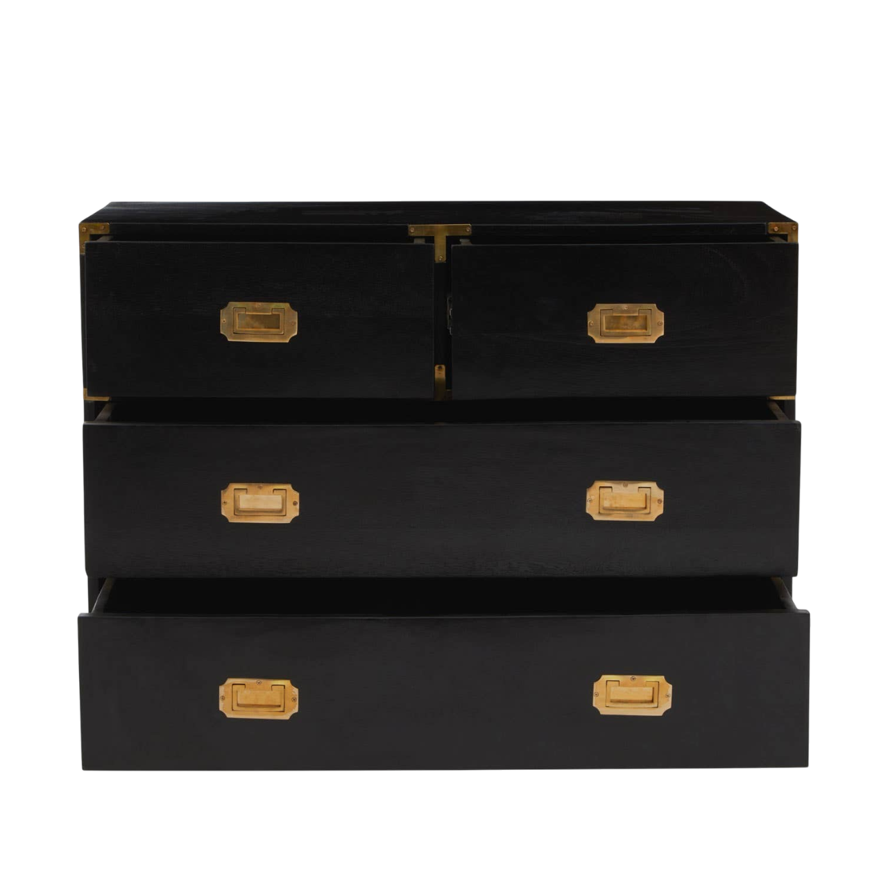 Campaign 4-Drawer Chest - Industrious Decor