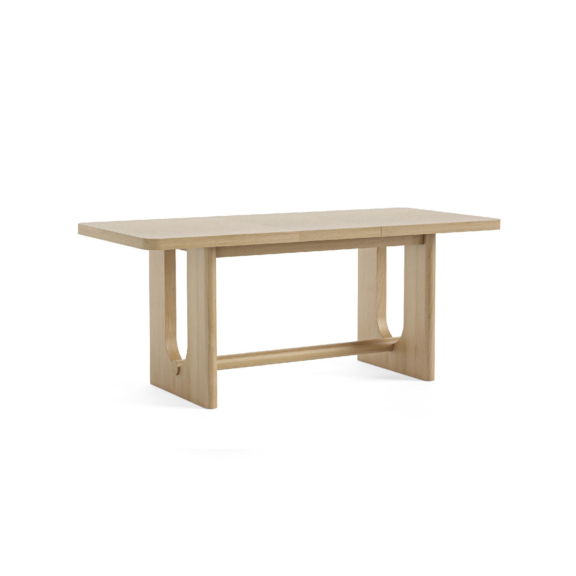 Charlie Extendable Dining Table Large - Industrious Decor