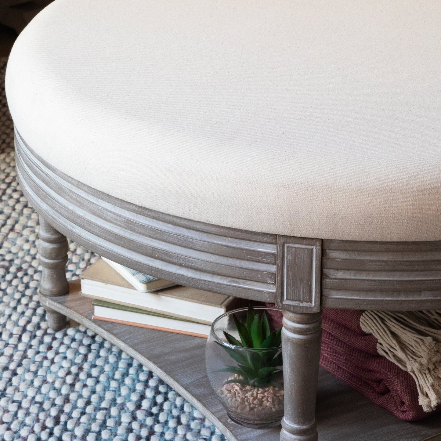 Chloe Footstool - Industrious Decor