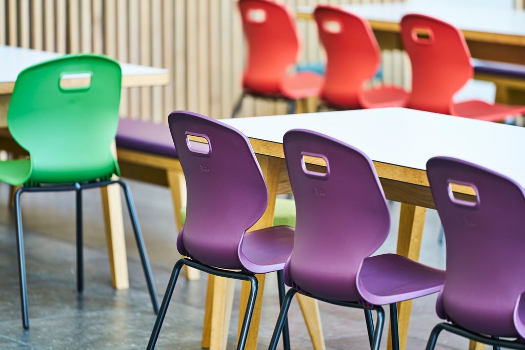Edren Four-Leg Classroom Chair - Industrious Decor