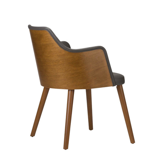 CREST Armchair – Onset Veneer Back - Industrious Decor