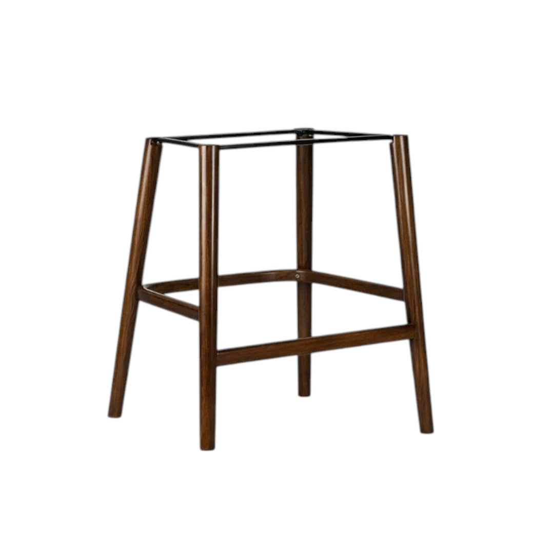ATLAS Arm Highchair Frame – Raw Frame Dark Oak - Industrious Decor