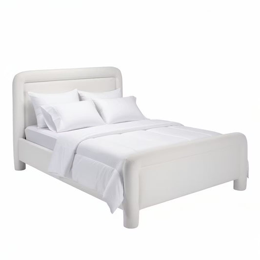 Barnaby Upholstered Bed Frame - Industrious Decor