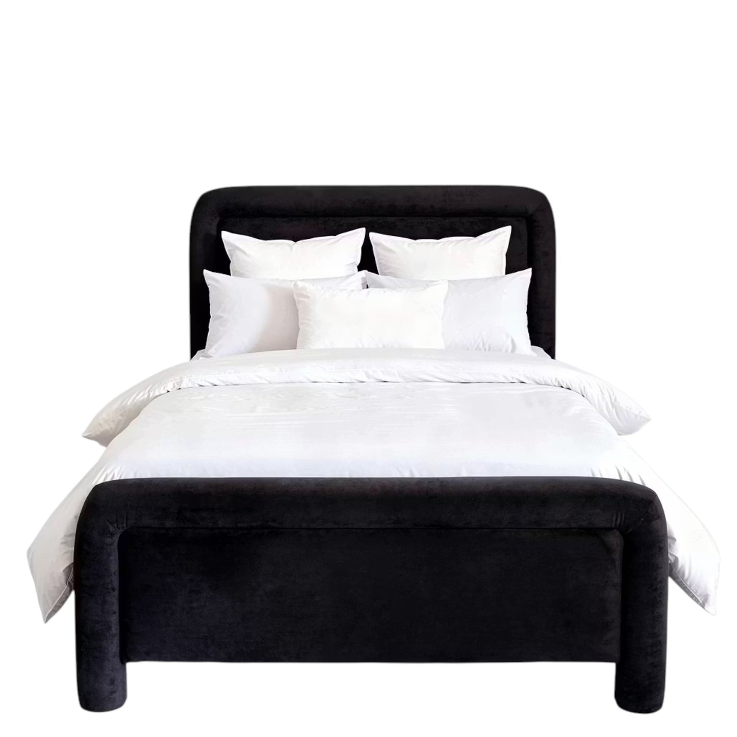 Barnaby Upholstered Bed Frame - Industrious Decor