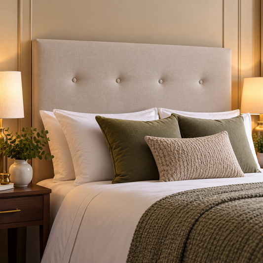 Elmswell Upholstered Headboard – Crib 5 Contract - Industrious Decor