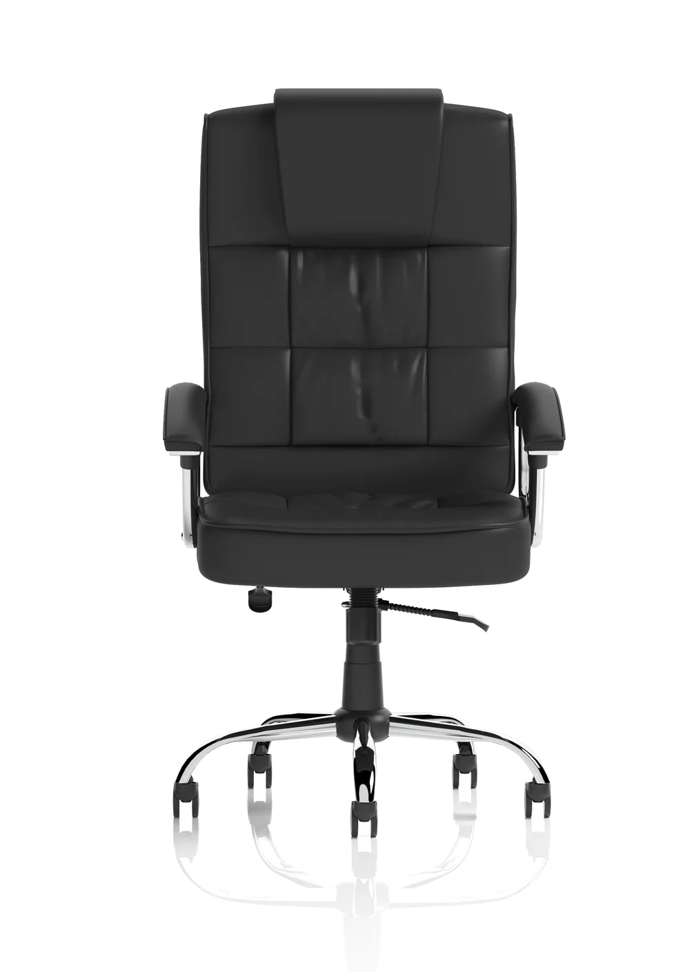 Farleigh Deluxe High Back Black Executive Office Chair with Arms
