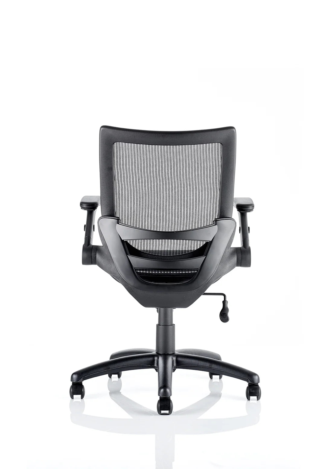 Fairmont Medium Mesh Back Task Operator Office Chair with Folding Arms - Industrious Decor