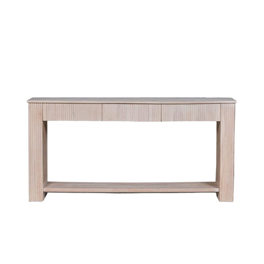 Fluted Console - Industrious Decor