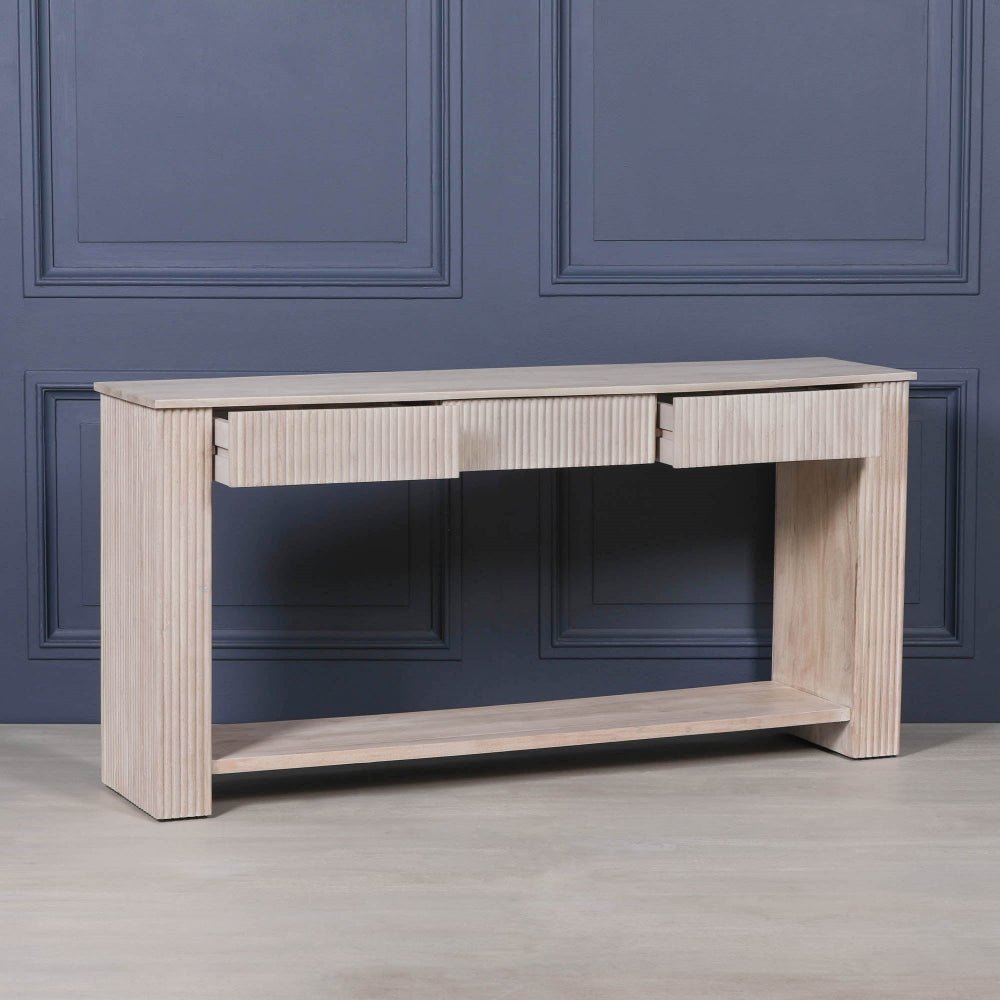 Fluted Console - Industrious Decor