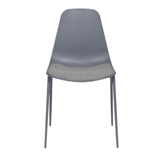 Form Contract Dining Chair available in four colours: Black, Grey, Sage and Stone — CRIB 5 certified shell chair with ECO polypropylene moulded seat