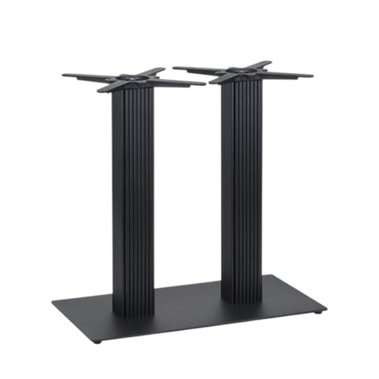 Otto Twin Table Base Dining & Poseur Height - Industrious Decor