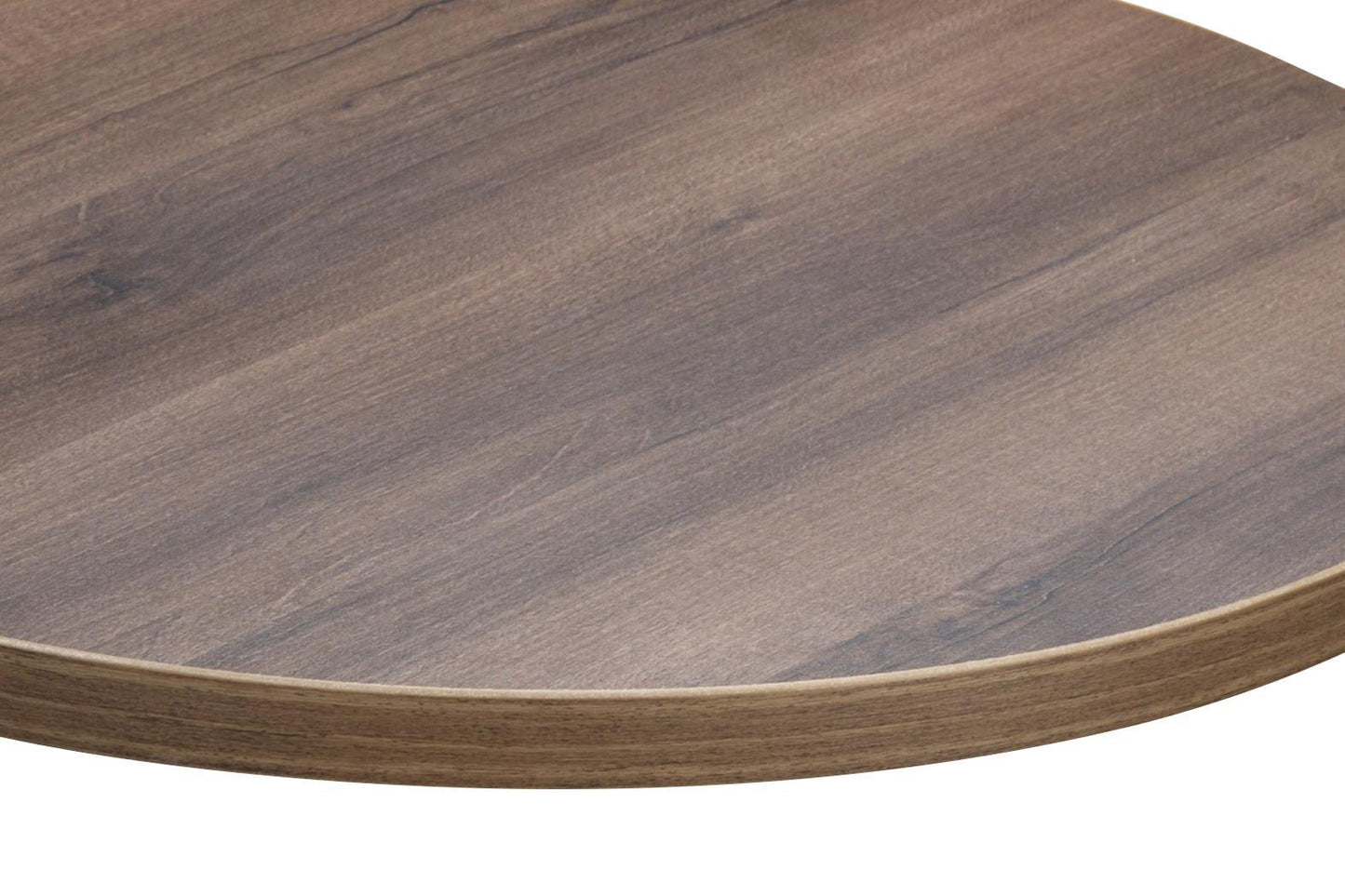 Tobacco Walnut Effect Round Table Top - Industrious Decor