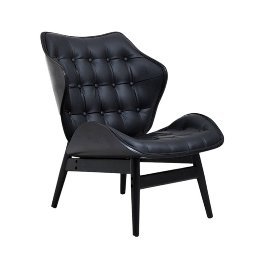 Remington Lounge Chair | Gentleman's Club Collection Black Black - Industrious Decor