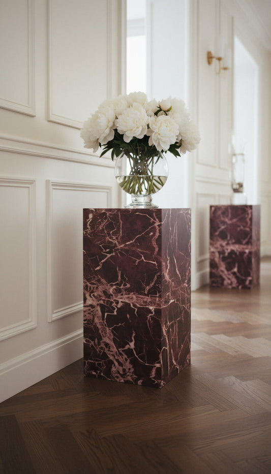 Rimini Borgogna Pillar - Industrious Decor