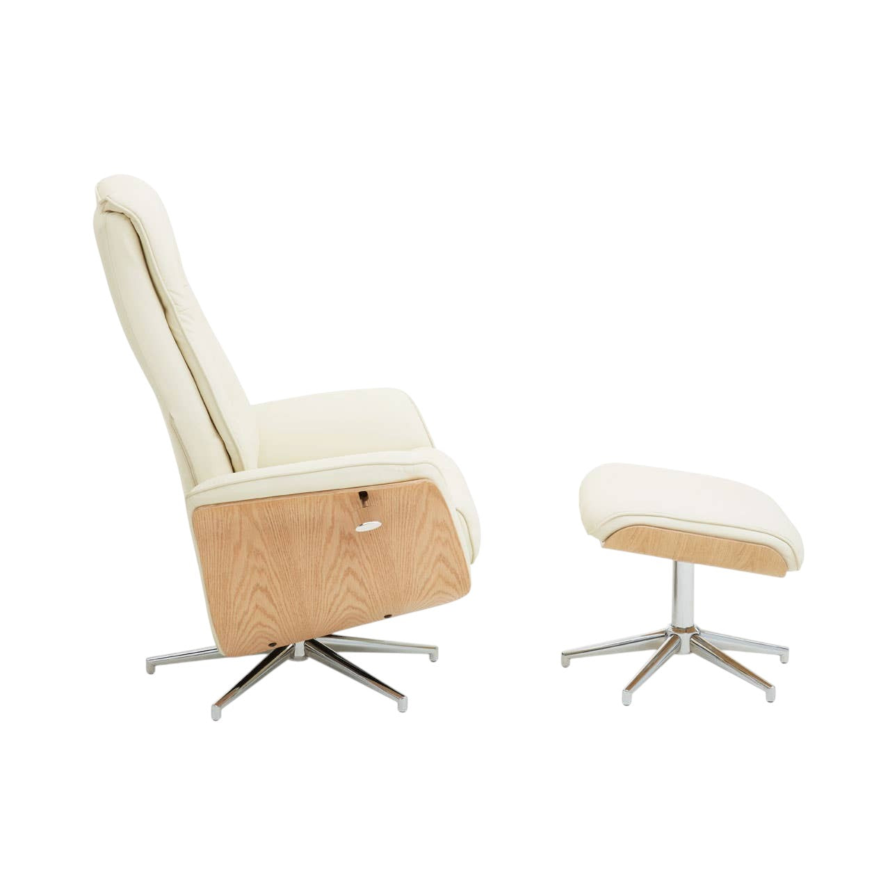 Hawkins Recliner & Footstool | Gentleman's Club Collection - Industrious Decor