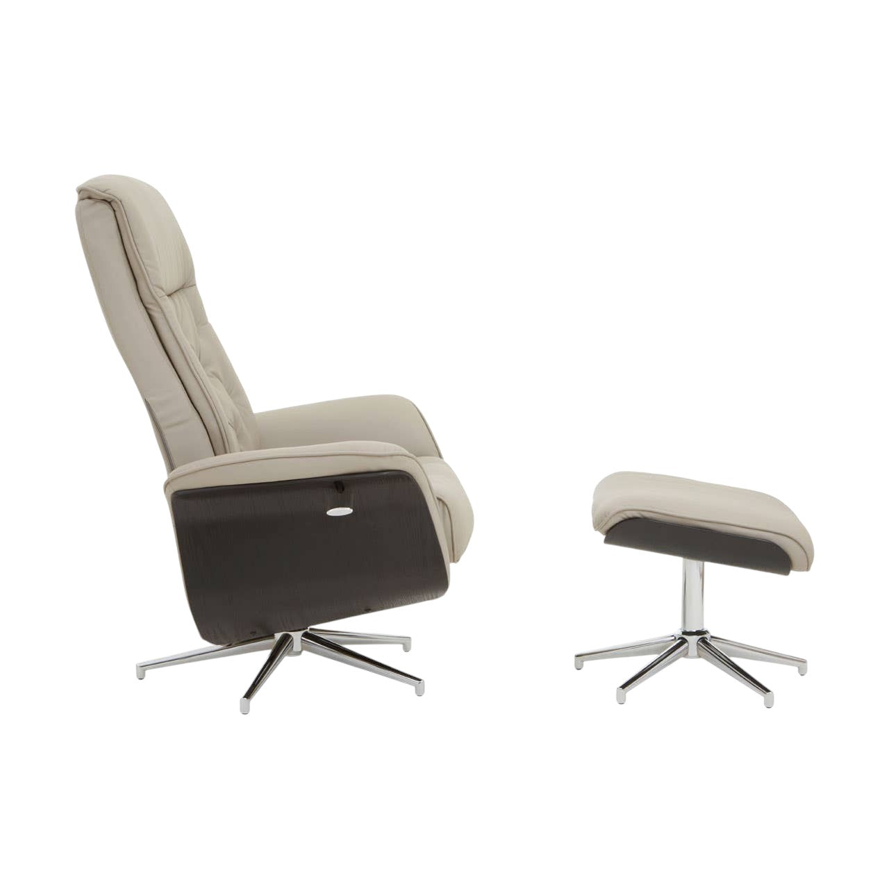Hawkins Recliner & Footstool | Gentleman's Club Collection - Industrious Decor