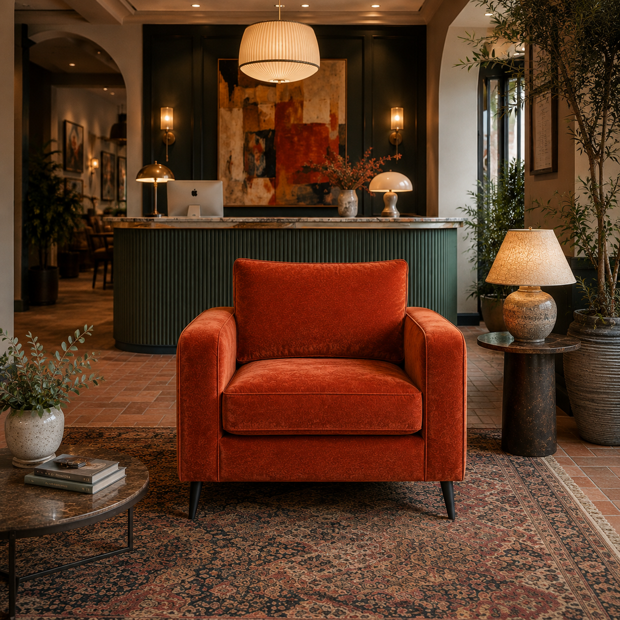 Hendon Armchair — Bespoke CRIB 5 | Fabric - Industrious Decor