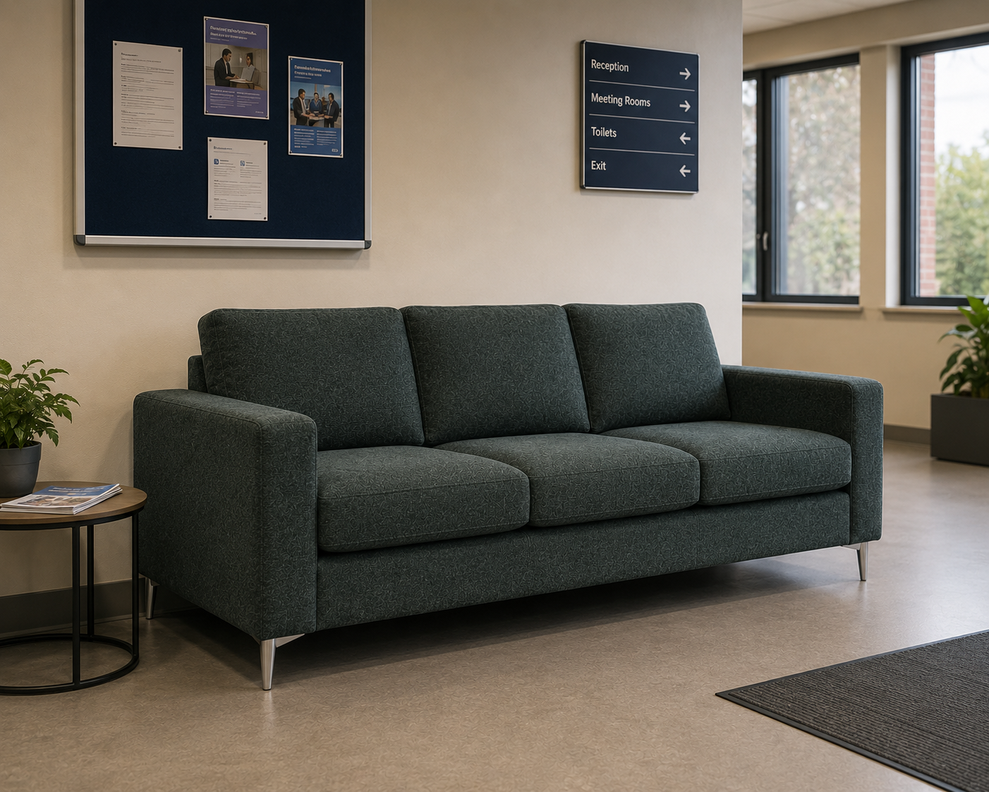 Janus 3 -Seater — Bespoke CRIB 5 Contract Sofa - Industrious Decor