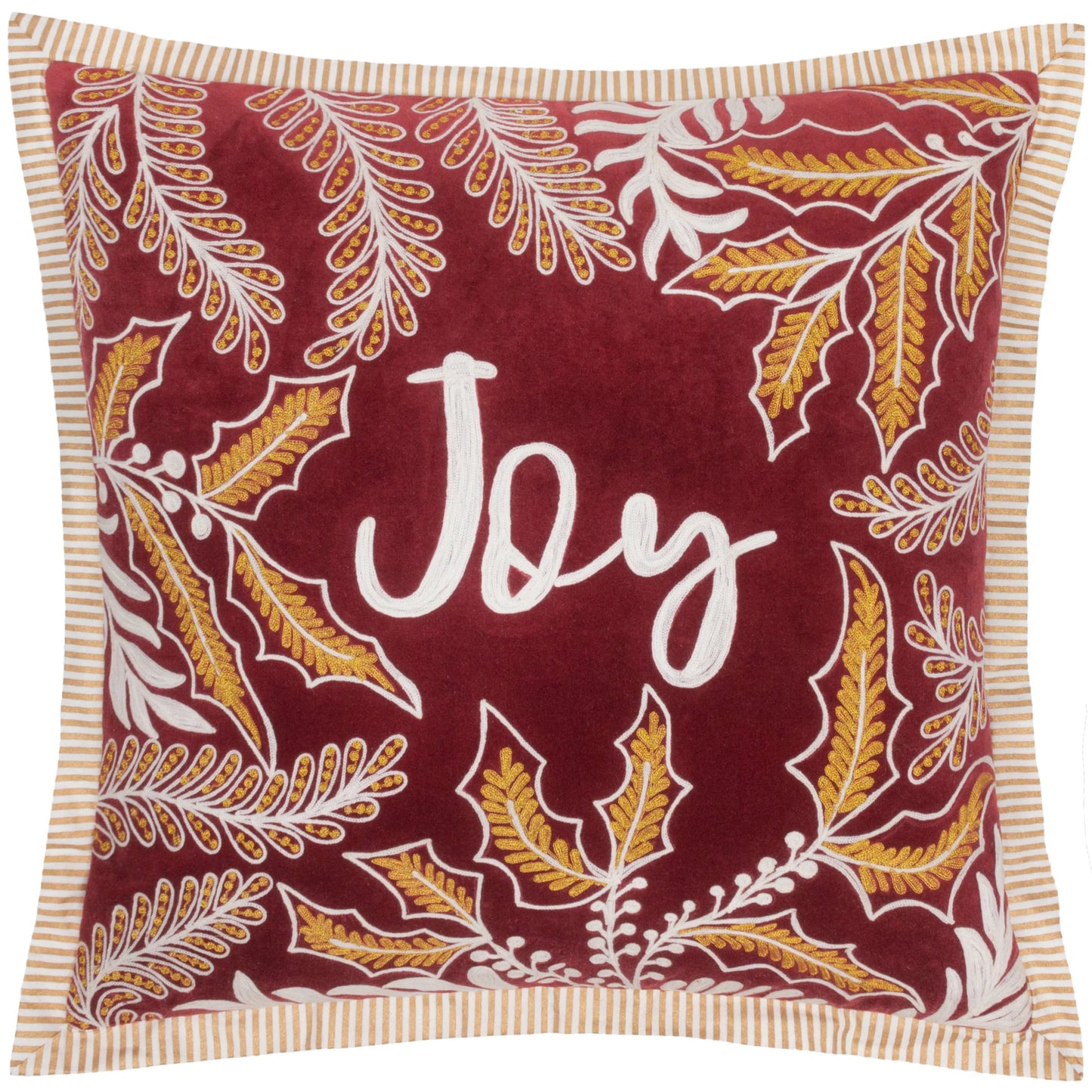 Joy & Holly Cushion - Industrious Decor